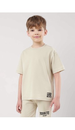 CLE Футболка мал. 855769кд_п1, бежевый