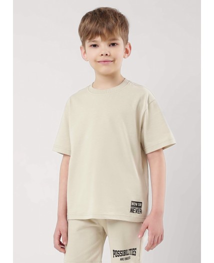 CLE Футболка мал. 855769кд_п1, бежевый