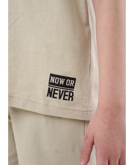 CLE Футболка мал. 855769кд_п1, бежевый