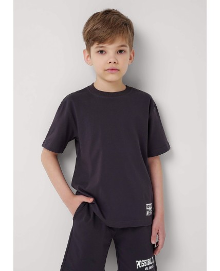 CLE Футболка мал. 855769кд_п1, т.серый