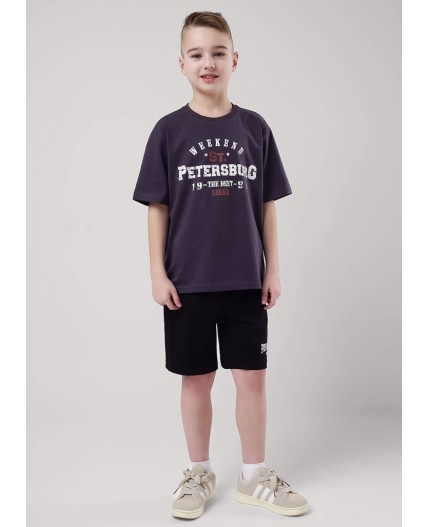 CLE Футболка мал. 855785кд_п, т.серый