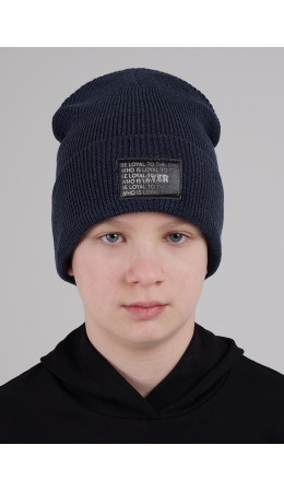 CLE Шапка дет. 433870ак, т.синий/чёрный