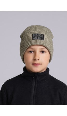CLE Шапка дет. 433870ак, зелёный/чёрный