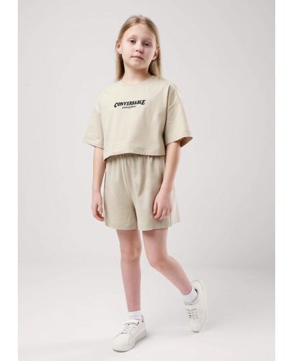 CLE Шорты дев. 857003к, бежевый