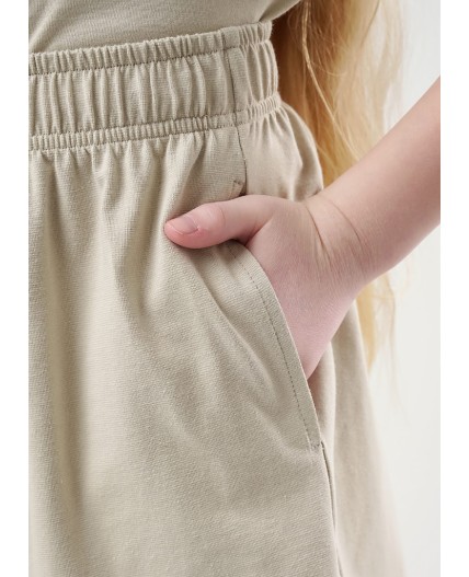 CLE Шорты дев. 857003к, бежевый