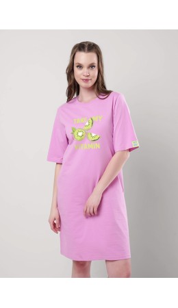 CLE LDR25-1158 Платье жен. Витаминка, т.розовый