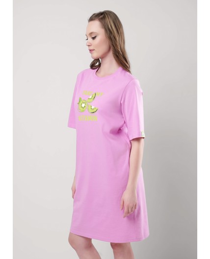 CLE LDR25-1158 Платье жен. Витаминка, т.розовый