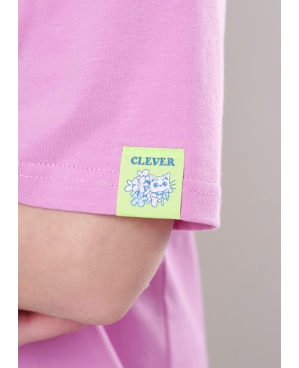 CLE LDR25-1158 Платье жен. Витаминка, т.розовый