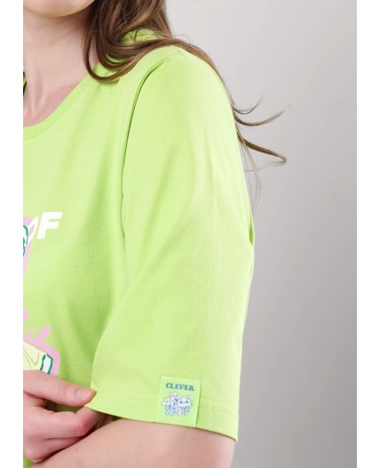 CLE LDR25-1158/1 Платье жен. Витаминка, св.зелёный