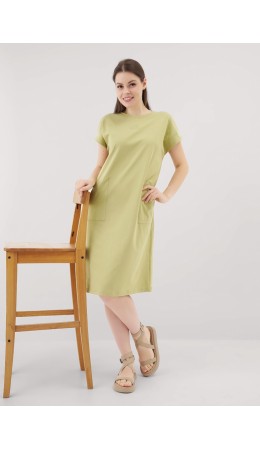 CLE LDR25-1164/1 Платье жен. Бора-Бора, хаки