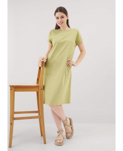 CLE LDR25-1164/1 Платье жен. Бора-Бора, хаки