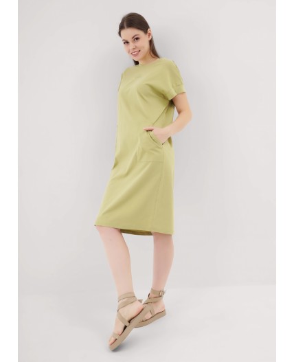 CLE LDR25-1164/1 Платье жен. Бора-Бора, хаки