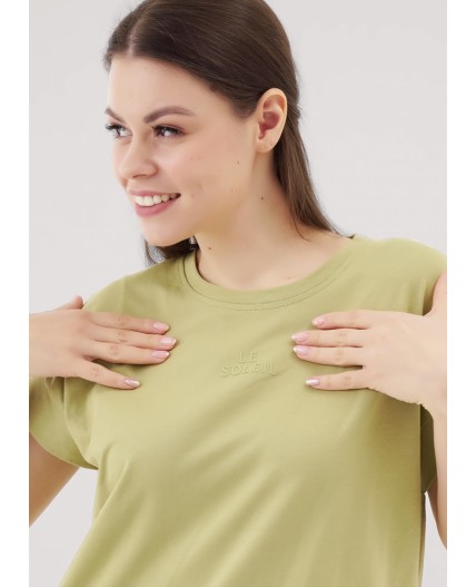 CLE LDR25-1164/1 Платье жен. Бора-Бора, хаки