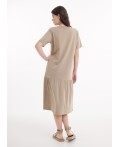 CLE LDR25-1168 Платье жен. Тропикана, св.коричневый