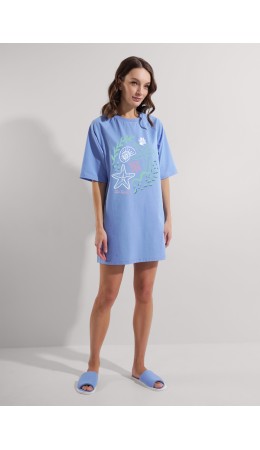 CLE LDR25-1169 Платье жен. Сёрф, голубой