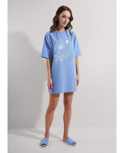 CLE LDR25-1169 Платье жен. Сёрф, голубой