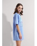 CLE LDR25-1169 Платье жен. Сёрф, голубой