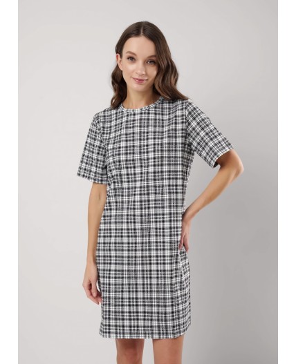 CLE LDR25-968/1 Платье жен. Home line ВЛ25, молочный/чёрный