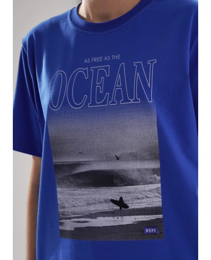 CLE LF25-1163 Футболка жен. Морской, синий