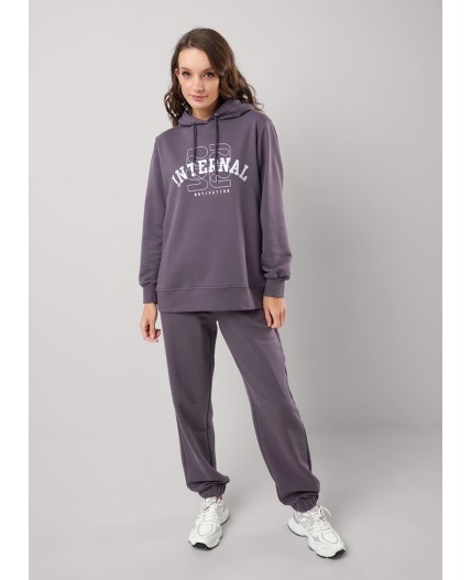 CLE LH25-100 Джемпер жен. Грей, т.серый