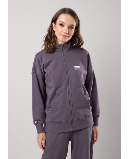 CLE LJ25-100 Куртка жен. Грей, т.серый