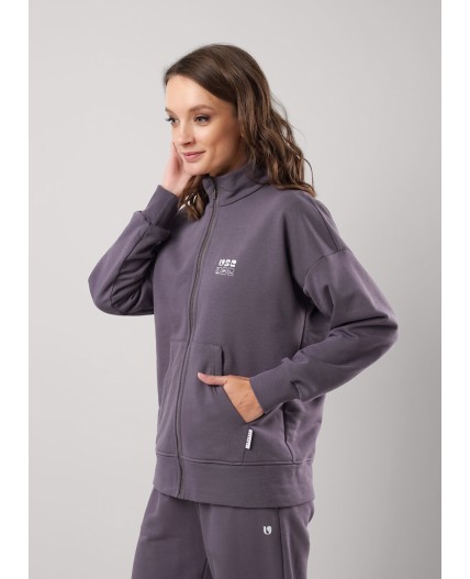 CLE LJ25-100 Куртка жен. Грей, т.серый