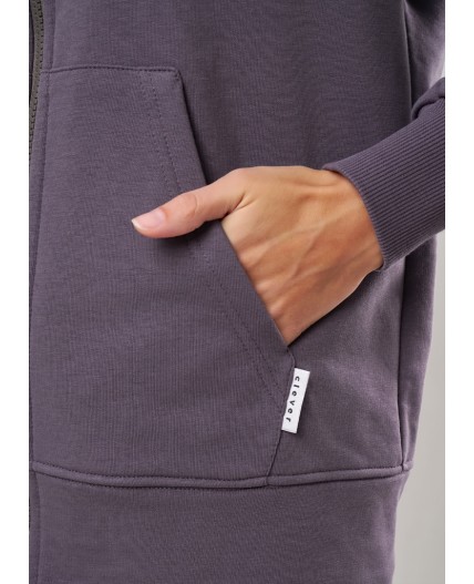 CLE LJ25-100 Куртка жен. Грей, т.серый