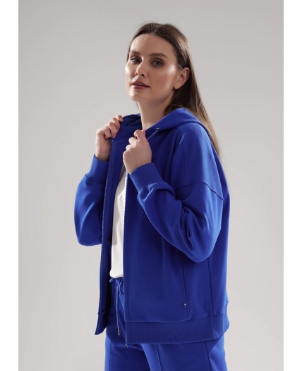 CLE LJ25-1163 Куртка жен. Морской, синий