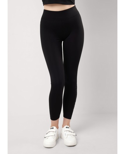 CLE LL25-100 э Лосины жен.спорт. Грей, чёрный