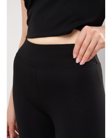 CLE LL25-100 э Лосины жен.спорт. Грей, чёрный