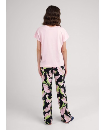 CLE LP25-1111/1 Комплект жен. Сен-Тропе, св.розовый/чёрный