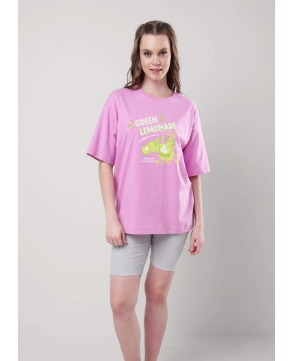 CLE LP25-1158/3 Комплект жен. Витаминка, т.розовый/св.серый