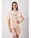 CLE LP25-1159/1 Пижама жен. Мускат, персиковый