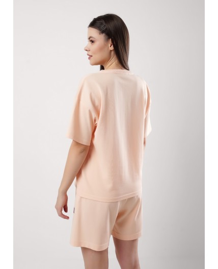 CLE LP25-1159/1 Пижама жен. Мускат, персиковый