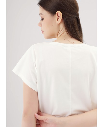 CLE LP25-1164/2 Пижама жен. Бора-Бора, молочный/хаки