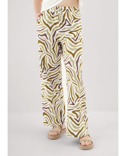 CLE LP25-1164/2 Пижама жен. Бора-Бора, молочный/хаки