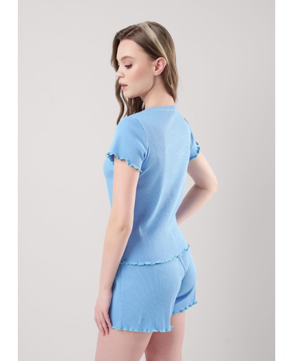 CLE LP25-1169 Пижама жен. Сёрф, голубой