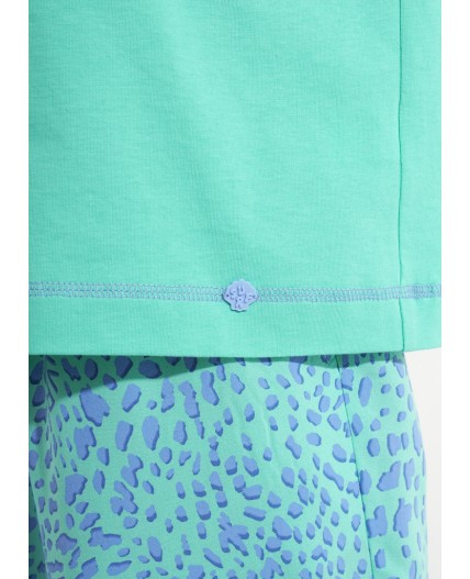 CLE LP25-1169/4 Набор одежды жен. Сёрф, св.зелёный/голубой