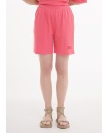CLE LSH25-1168 Шорты жен. Тропикана, св.красный