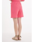CLE LSH25-1168 Шорты жен. Тропикана, св.красный