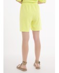 CLE LSH25-1168 Шорты жен. Тропикана, св.жёлтый