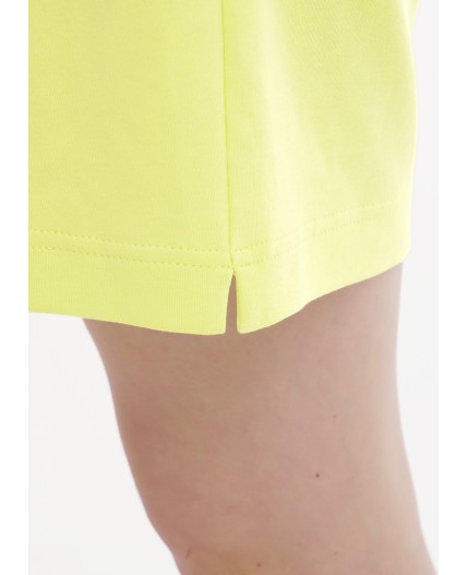 CLE LSH25-1168 Шорты жен. Тропикана, св.жёлтый