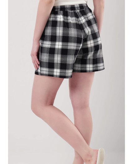 CLE LSH25-968 Шорты жен. Home line ВЛ25, чёрный/молочный