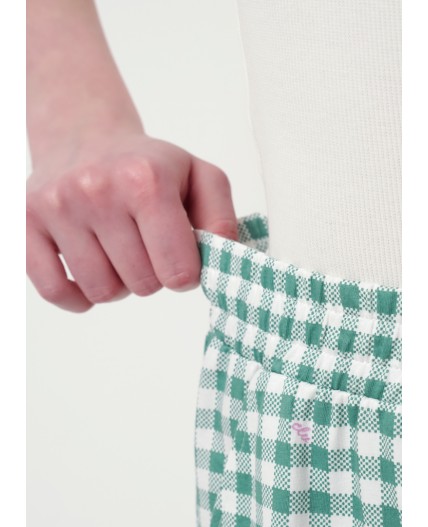 CLE LSH25-968 Шорты жен. Home line ВЛ25, молочный/св.зелёный