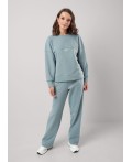 CLE LTR25-100 Брюки жен. Грей, бирюзовый