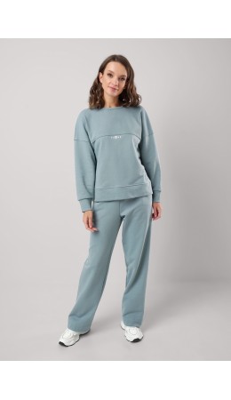 CLE LTR25-100 Брюки жен. Грей, бирюзовый
