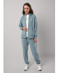 CLE LTR25-100/1 Брюки жен. Грей, бирюзовый