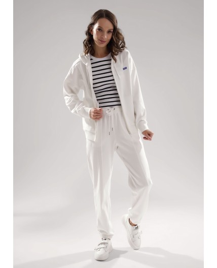 CLE LTR25-1163 Брюки жен. Морской, молочный