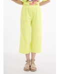 CLE LTR25-1168 Брюки жен. Тропикана, св.жёлтый
