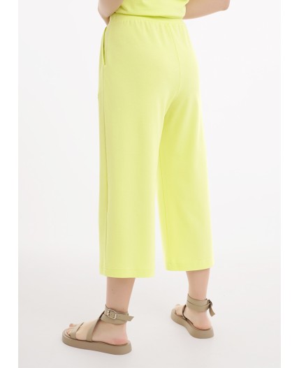 CLE LTR25-1168 Брюки жен. Тропикана, св.жёлтый